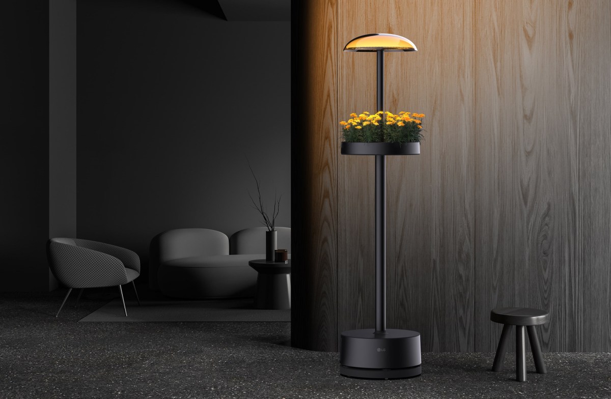 تقوم LG بتركيب أصص زراعية على مصباح لزراعة الشقق تقوم LG بتركيب أصص زراعية على مصباح لزراعة الشقق